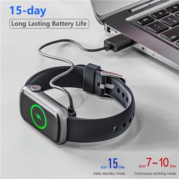 Slim Fitness Tracker with Blood Oxygen, Blood Pressure, 24/7 Heart Rate Tracking - Picture 2 of 5